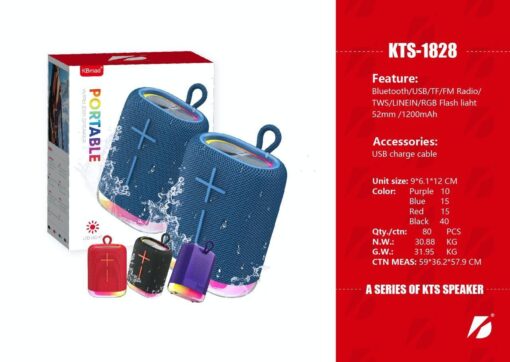 اسپیکر بلوتوثی kts 1828